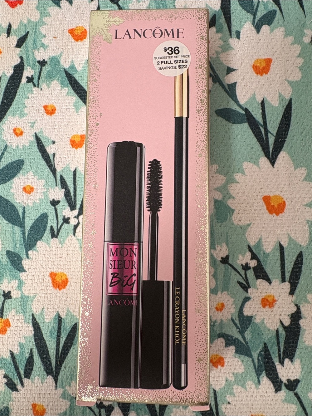 Lancôme Monsieur Big Mascara & Le Crayon Khôl Set - Black